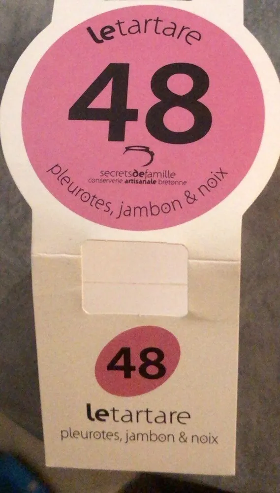 48 Le tartare pleurotes, jambon & noix