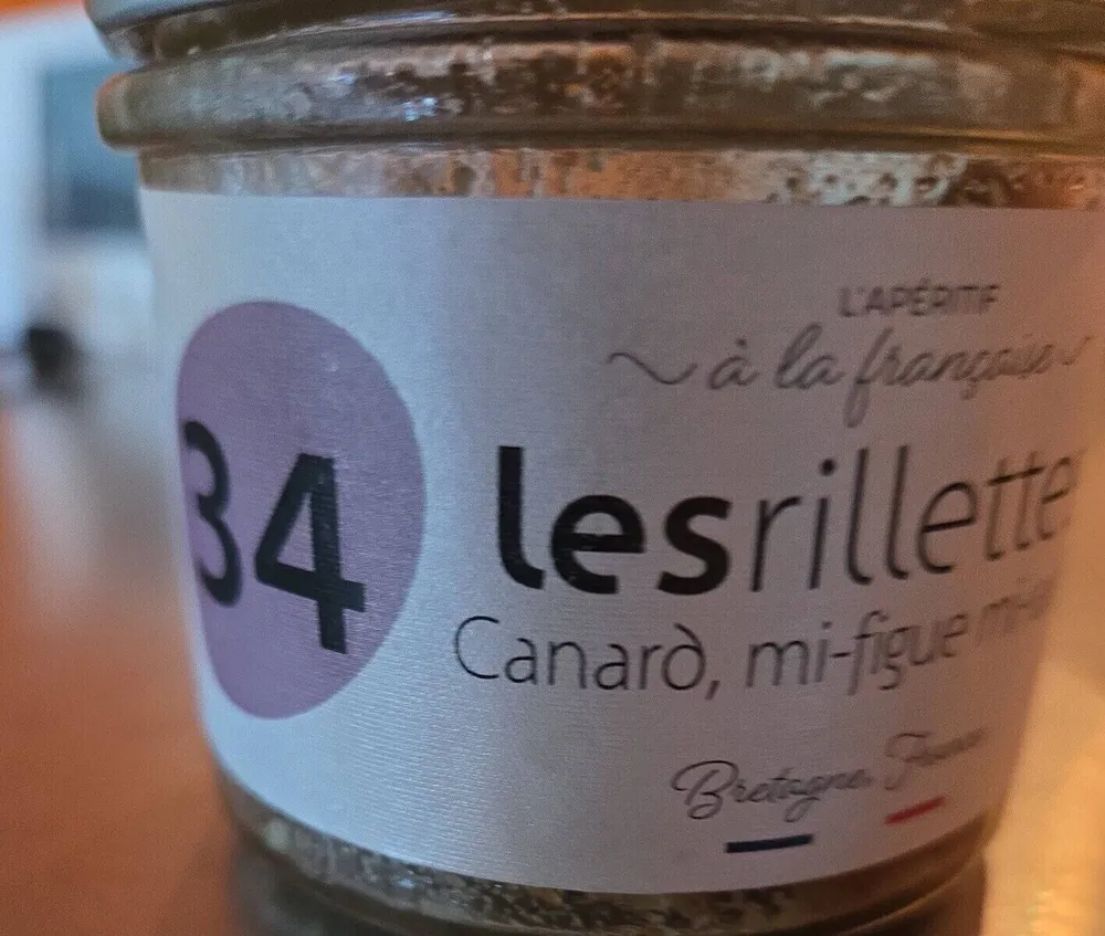 Rillettes canard mi-figue mi-raisin
