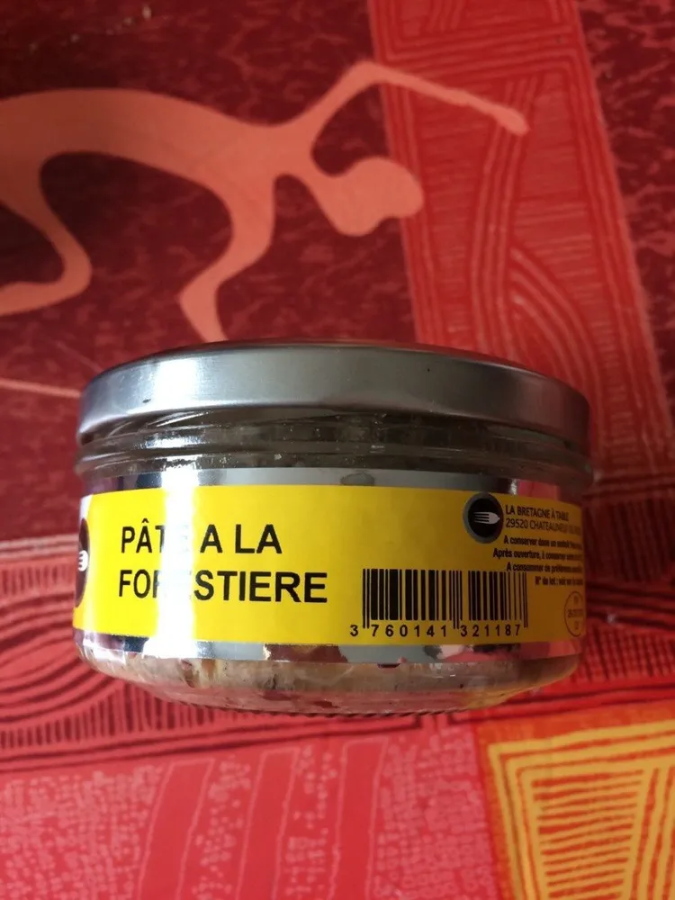 Paté a la forestiere