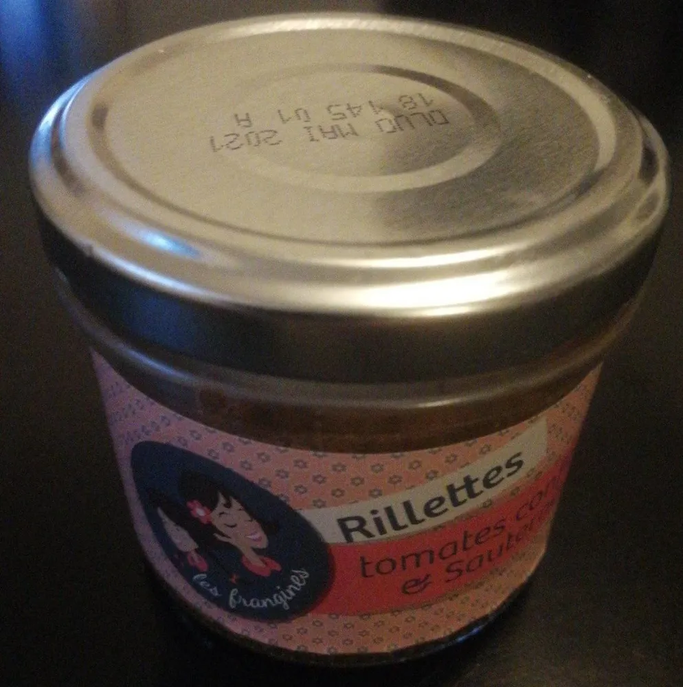 Rillettes tomates confites & Sauternes