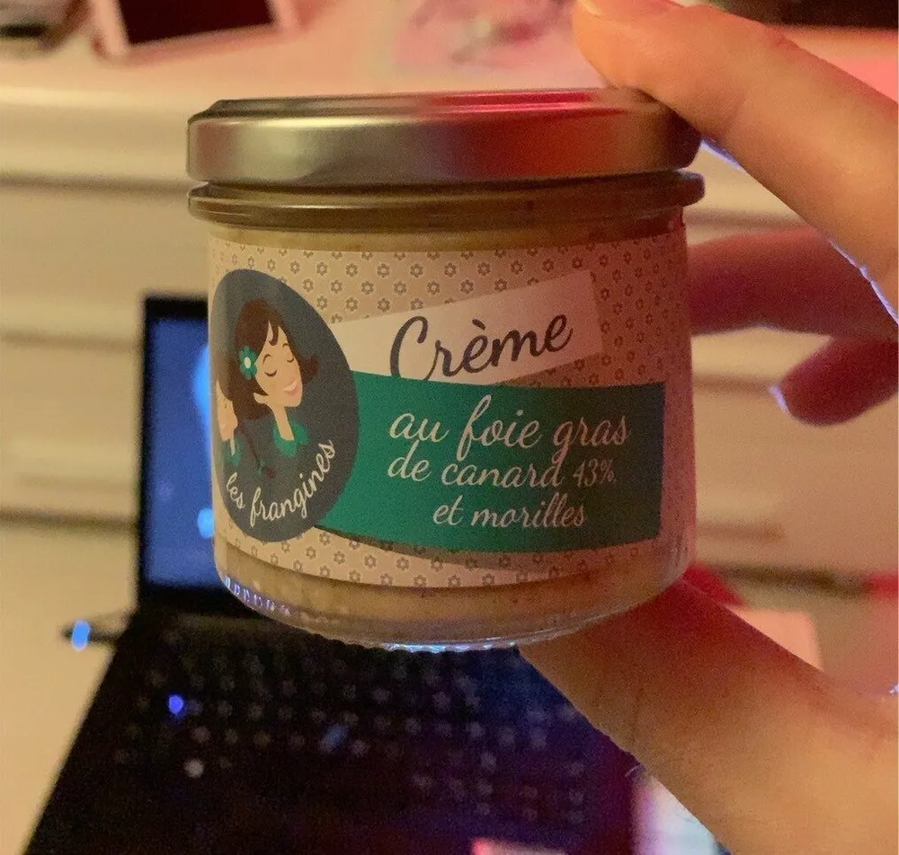 Crème au foie gras et morilles