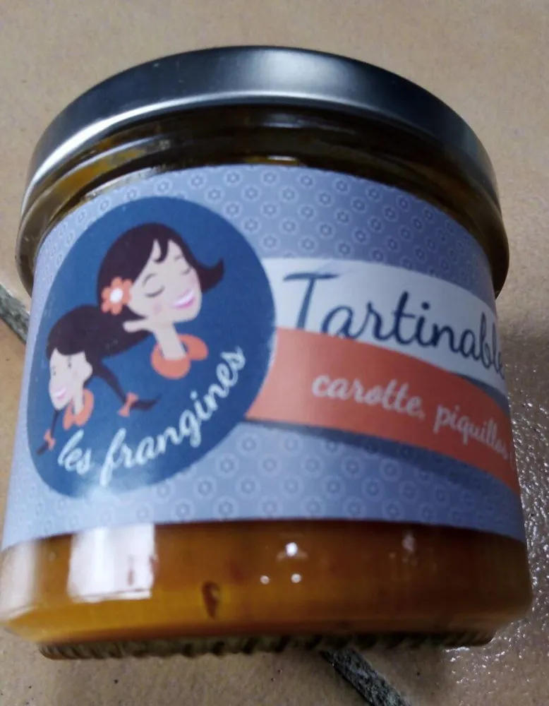 Tartinable carotte, piquillos & miel