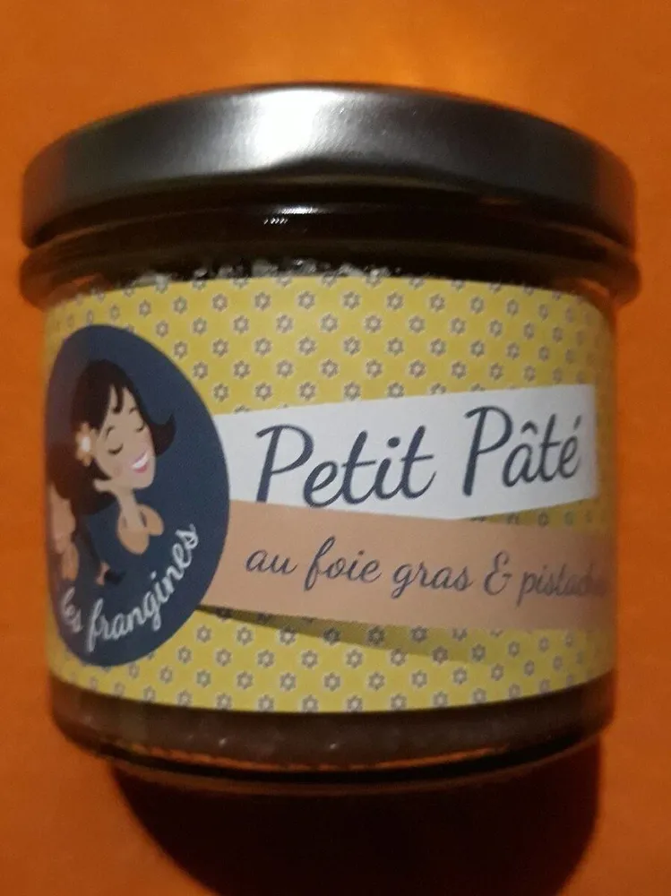 Petit pâté au fois gras et pistaches