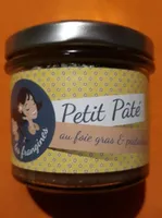 Petit pâté au fois gras et pistaches