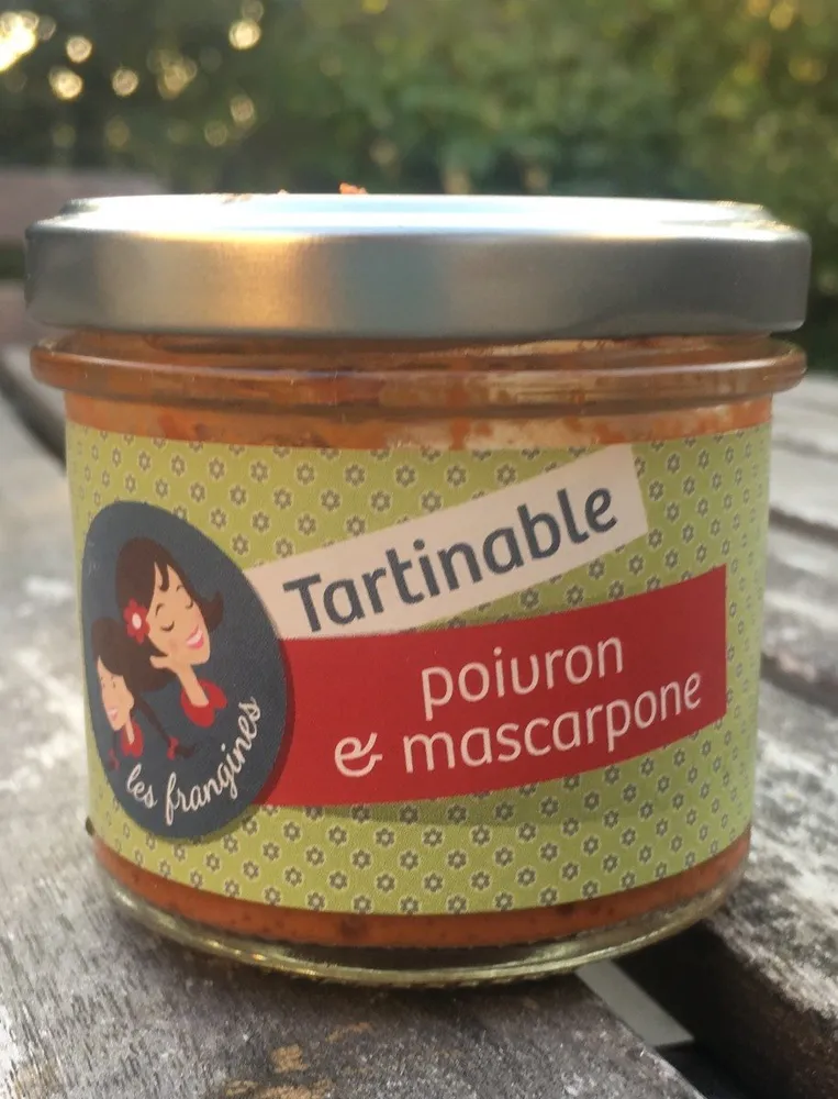 Tartinable poivron et mascarpone