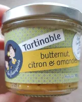 Tartinable butternut citron et amandes