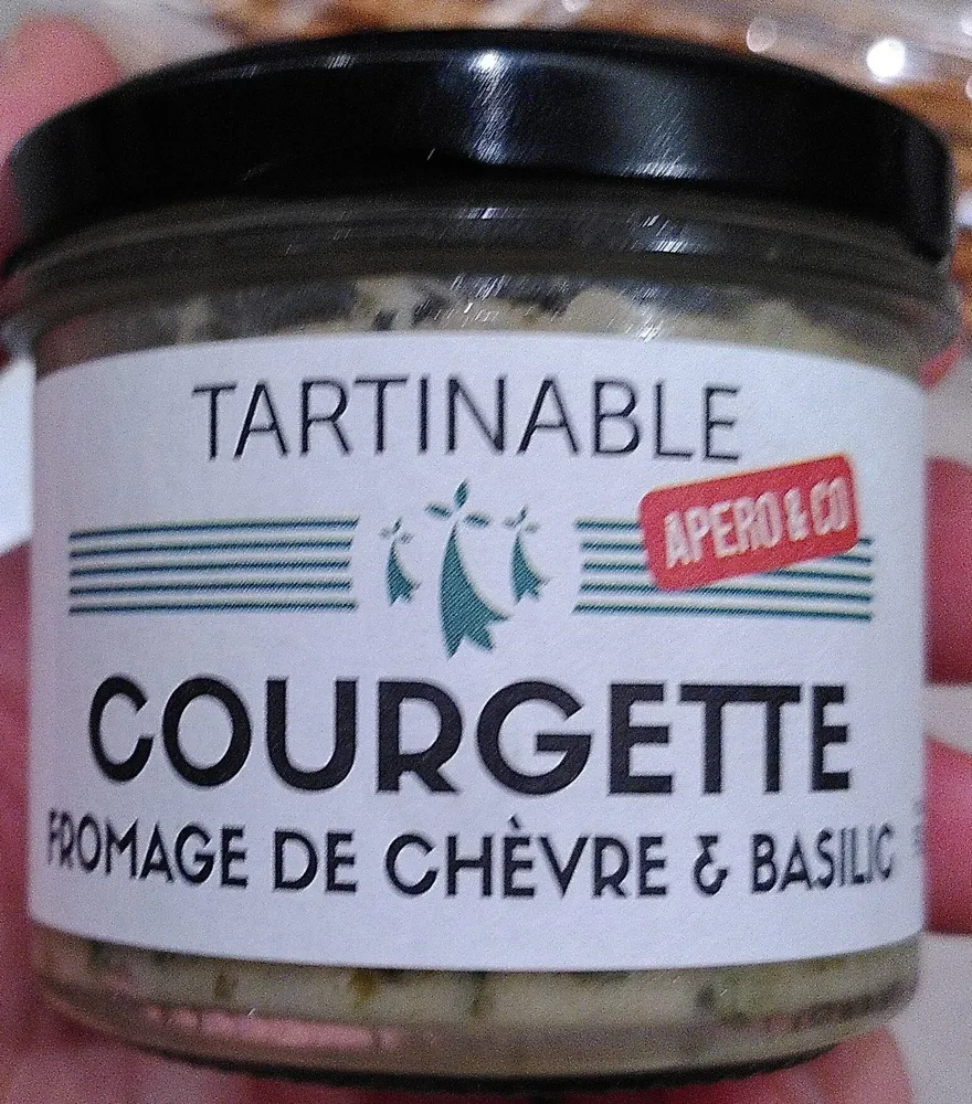Courgette Fromage de chèvre et basilic