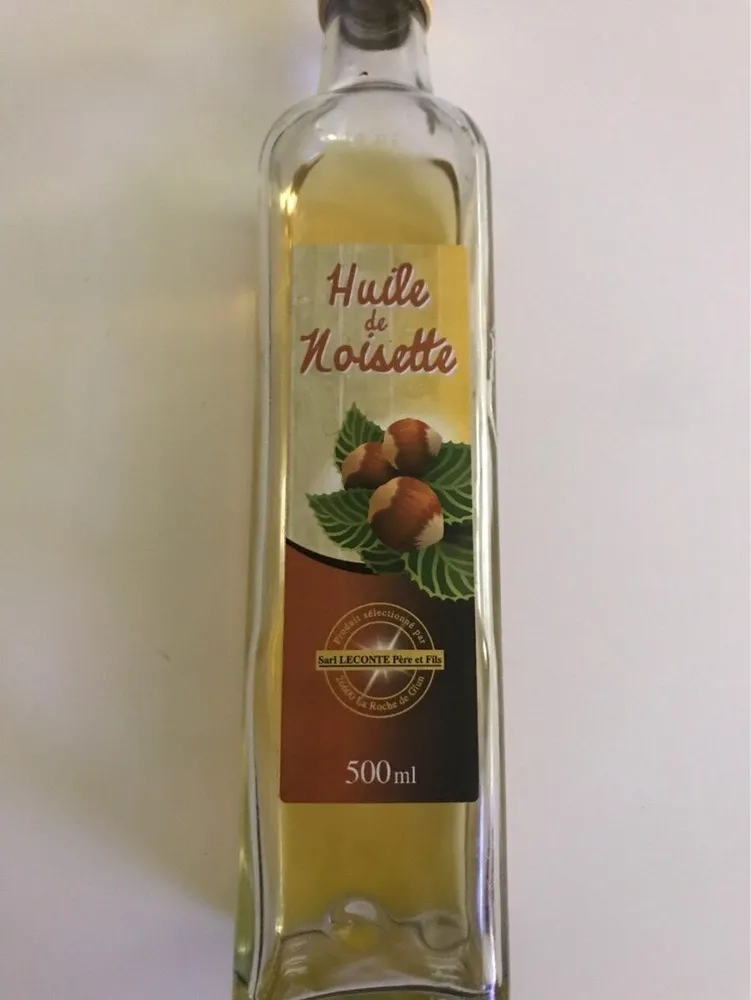 Huile de noisette