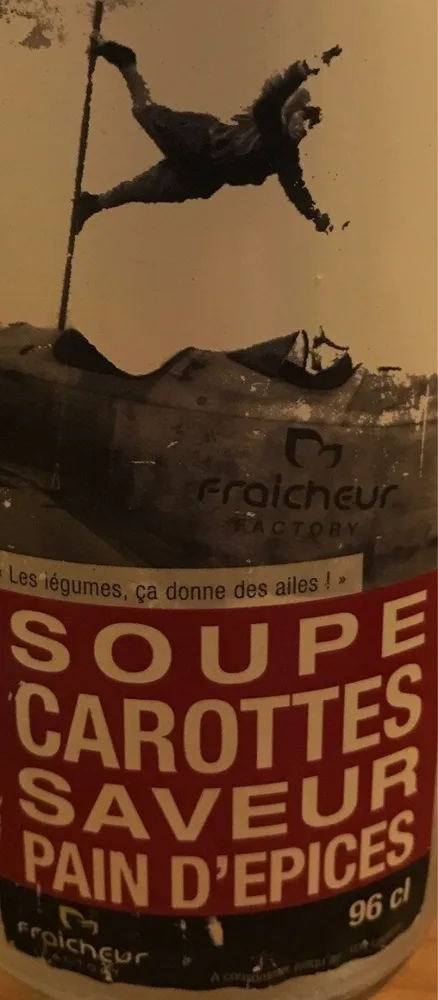 Soupe carottes saveur pain d'épices