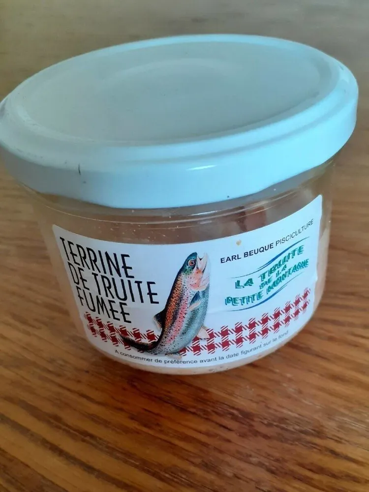Terrine de truite fumée