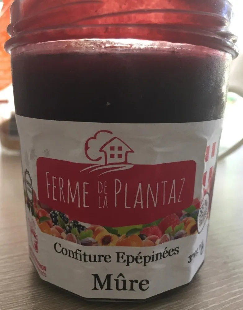 Confiture Epépinées Mûre