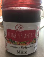 Confiture Epépinées Mûre