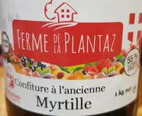 Confiture à l'ancienne myrtille