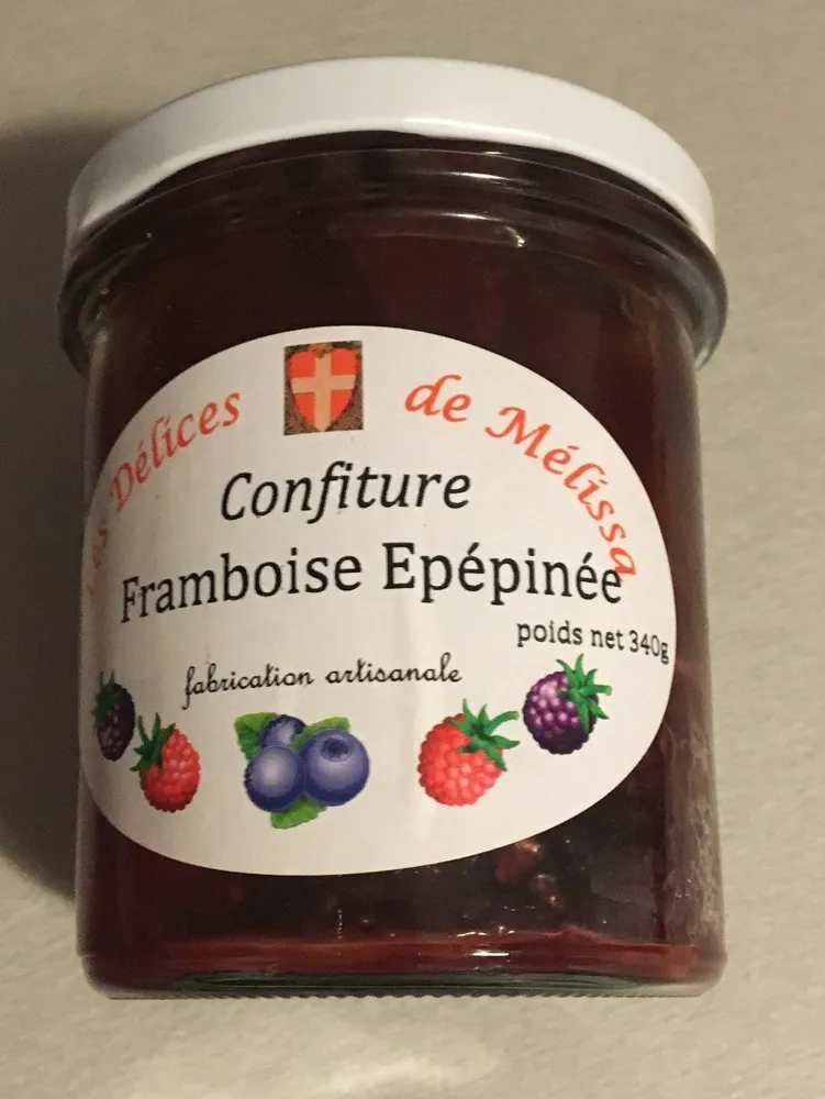 Confiture framboise Epépinée