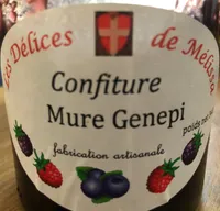 Confiture Mure Genepi