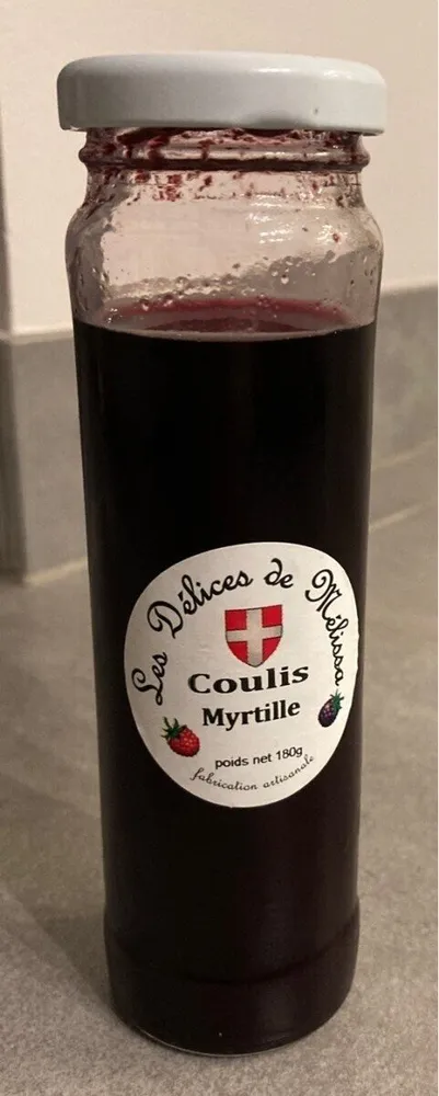 Coulis myrtille