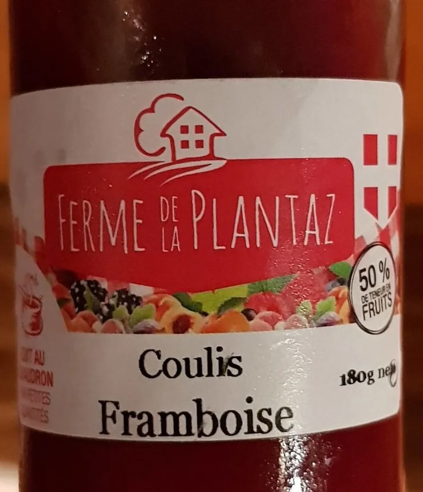 Coulis framboise