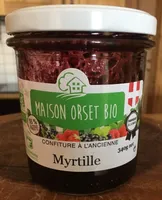 Confiture de myrtilles
