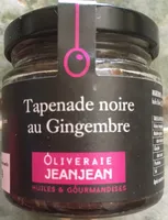 Tapenade noire au gingembre