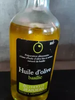 Huile d'olive basilique