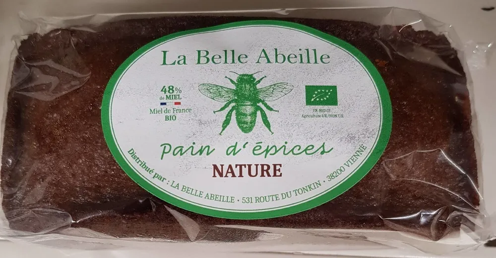 Pain d'epice biologique 48% de Miel