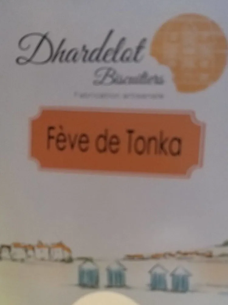 Biscuits dhardelot fève de tonka
