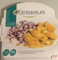 Curry de poulet au lait de coco
