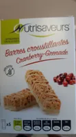 Barres croustillantes nutrisaveurs