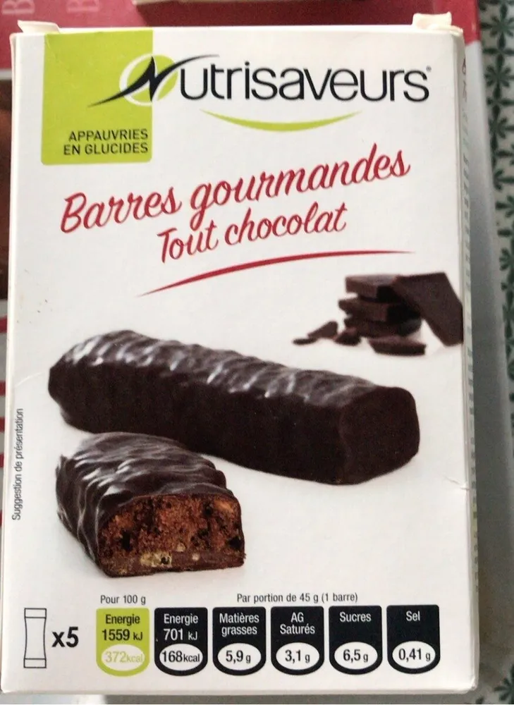 Barres gourmandes