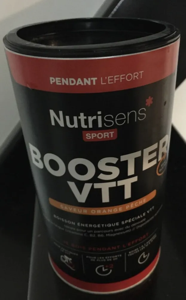 Booster VTT saveur orange - pêche