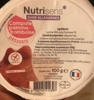 Compote Pomme Framboise