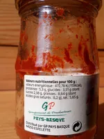 Piment d'Espelette purée