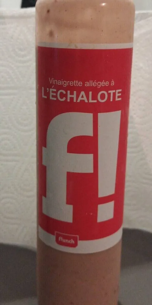 Vinaigrette allégée à l'échalote