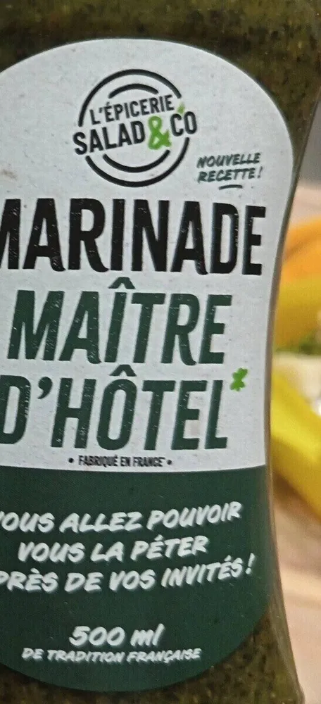 Marinade maitre d'hôtel