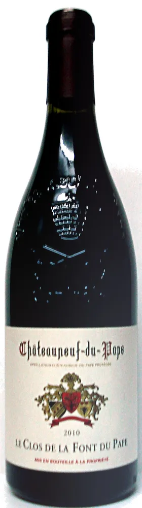 Chateauneuf du Pape, Le Clos la Font du Pape 2010