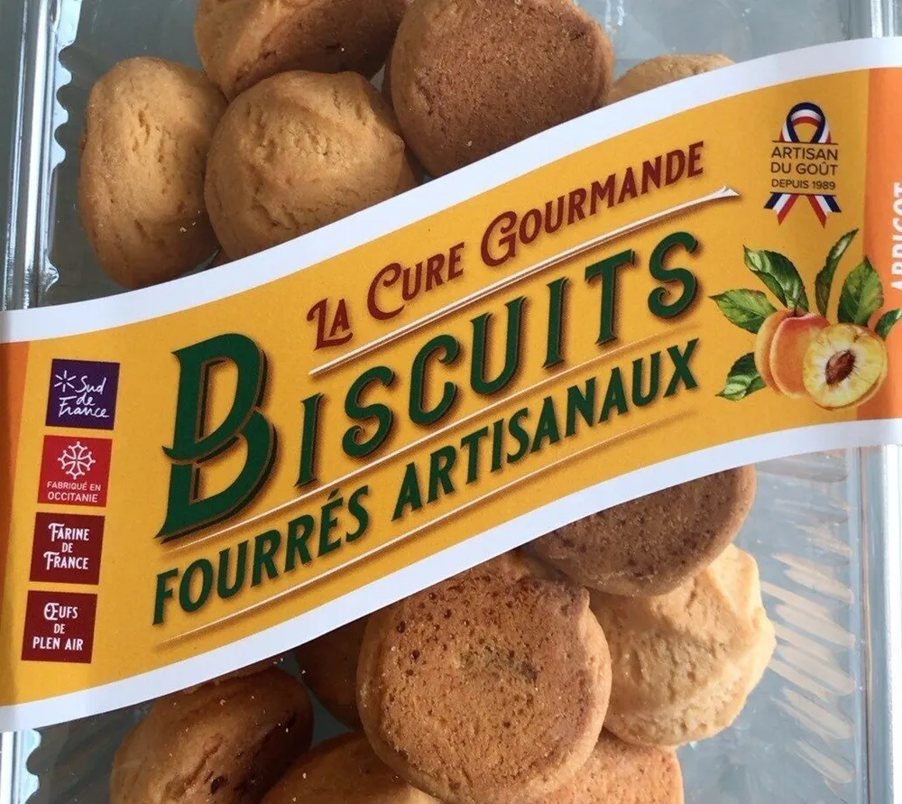 Biscuits fourrés artisanaux