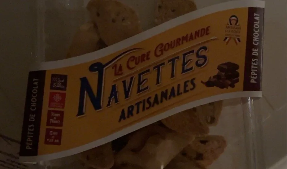 Navettes artisanales pepite de chocolat