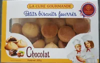 Petit biscuits fourrés chocolat