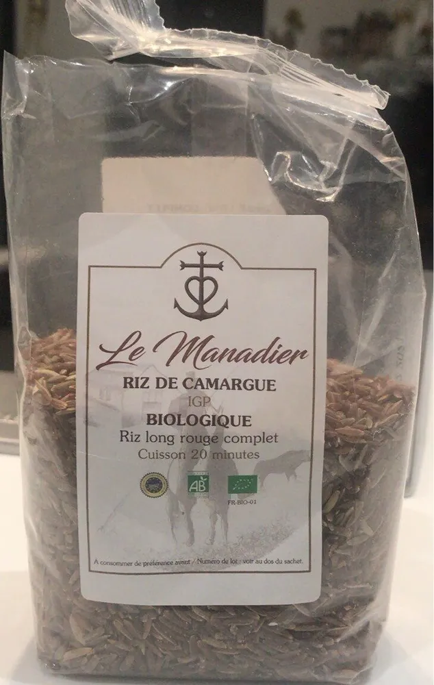 Riz long rouge complet