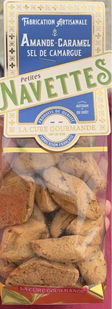 Petite navettes Amande-Caramel Sel de camargue