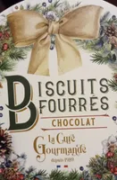 Biscuits fourrés chocolat