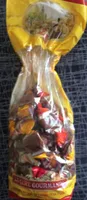 Caramels au sel, chocolat, vanille et orange