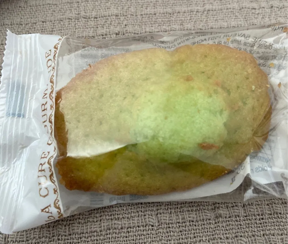 Madeleine pistache