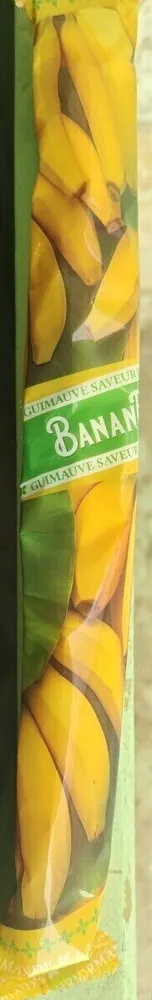 Guimauve Saveur banane