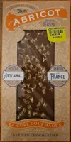 Chocolat au lait éclat d'abricots