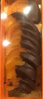 Tranches d’orange confites enrobées de chocolat noir