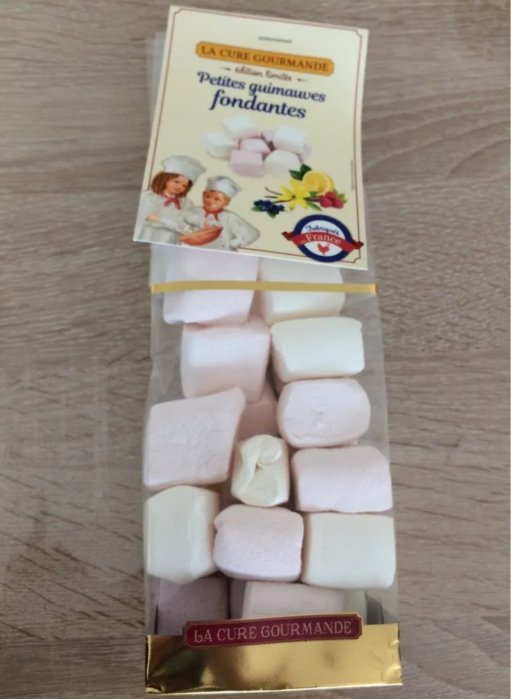 Petites guimauves fondantes