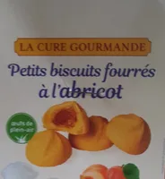 Petits biscuits fourrés à l'abricots