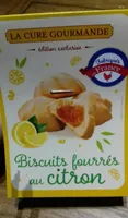 Biscuits fourrés au citron