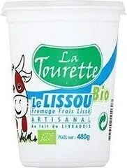 La tourette, Le lissou fromage frais au lait entier bio